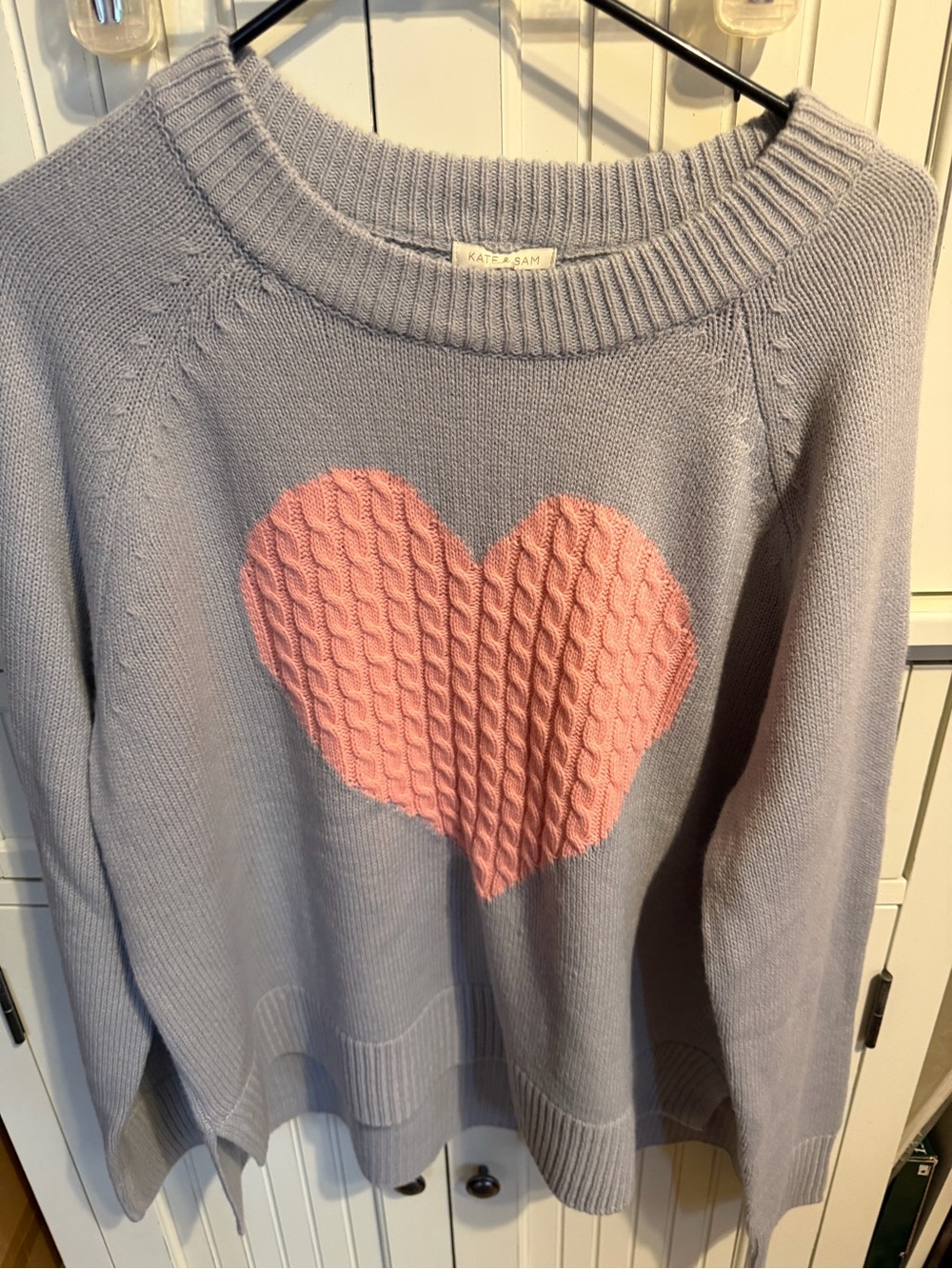 Sweater with Pink Heart